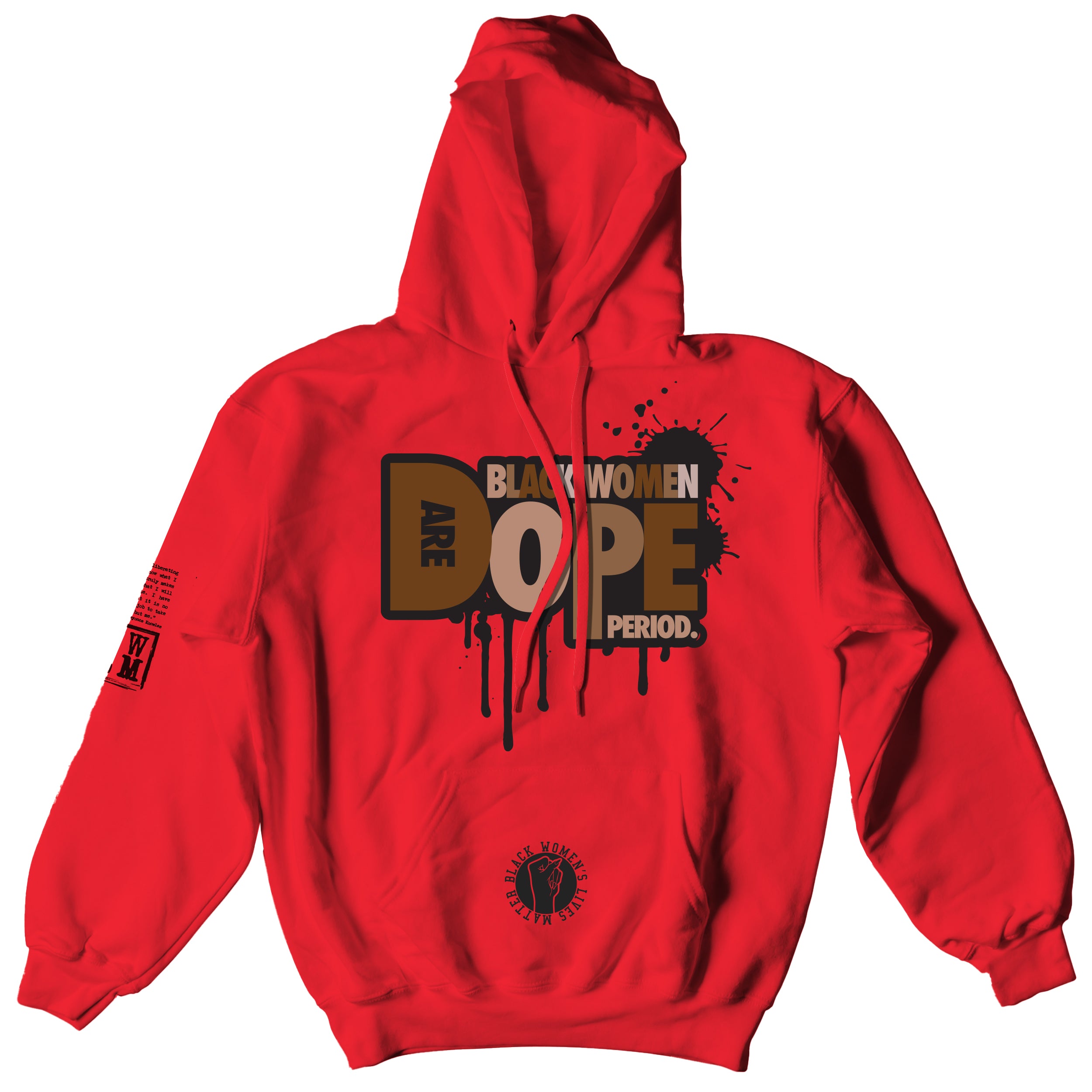 Dope clearance red hoodie